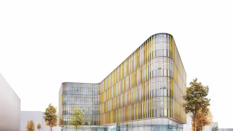 So soll das künftige Landratsamt einmal aussehen. Architekturskizzen: ALLESWIRDGUT Architektur ZT GmbH