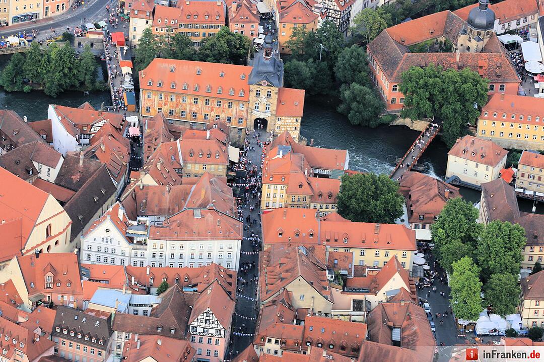 Luftbilder von der Sandkerwa