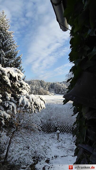 Schnee in Franken