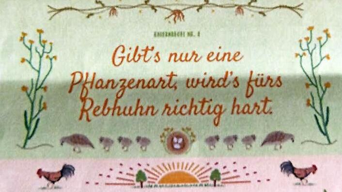 Mit diesen Bauernregeln wollte das Umweltministerium offenbar für eine naturverträgliche Landwirtschaft werben. Stellvertretender BBV-Kreisobmann Harald Peetz zeigt dafür kein Verständnis und fordert eine Entschuldigung der Ministerin. Foto: Werner Reißaus