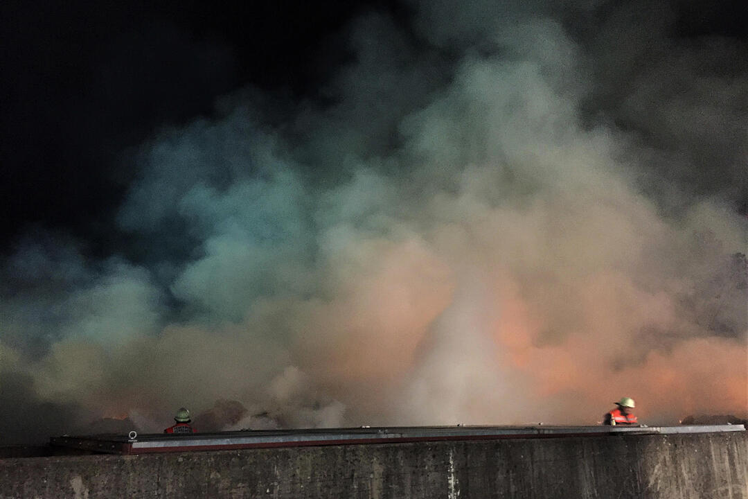 Großbrand in Ochsenfurt