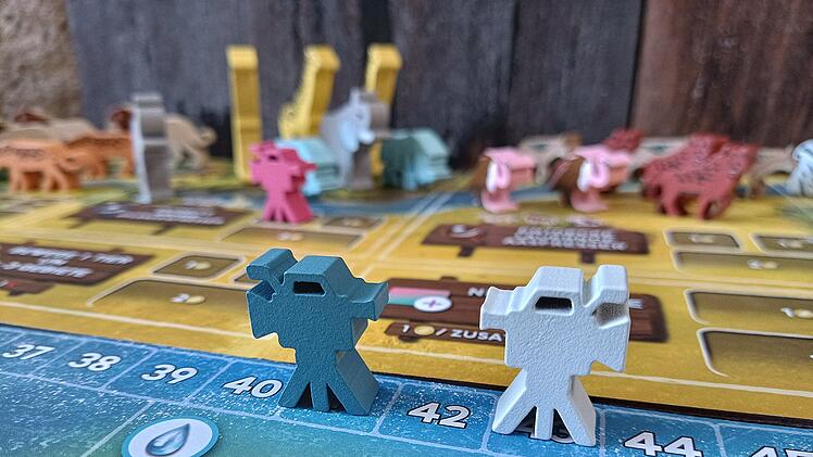 Spiele-Test "Wilde Serengeti": Gehobenes Familienspiel für Wildtier-Fans