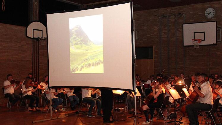 Sommerkonzert des Gymnasiums in Höchstadt Foto: Johanna Blum