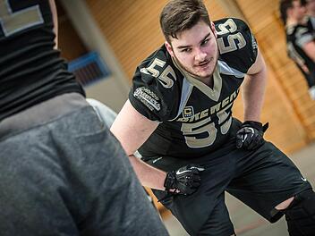 Am Sonntag findet der 51. Super Bowl statt. Der Kulmbacher Footballer Benjamin Eichhorn erklärt die Stärken und Schwächen beider Teams. Foto: Archiv