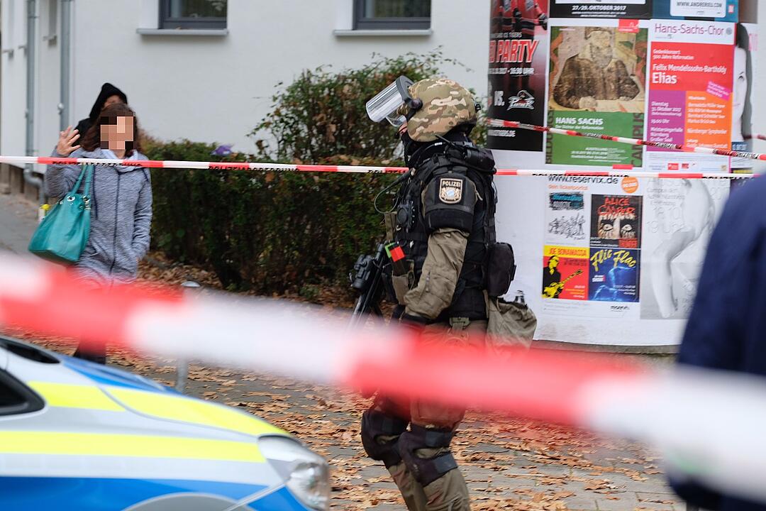 SEK-Einsatz in Nürnberg-Gibitzenhof
