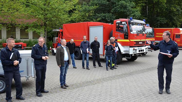 Großübung der Feuerwehr Notfallkontingente Foto: Peter Rauch