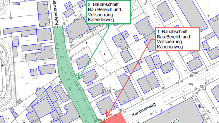 Coburg: Kalenderweg ab Dienstag voll gesperrt - Fernw&auml;rme wird erschlossen