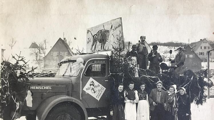 Fotoaufnahme aus den frühen Jahren des Unternehmens. Foto: Archiv Seger Transporte