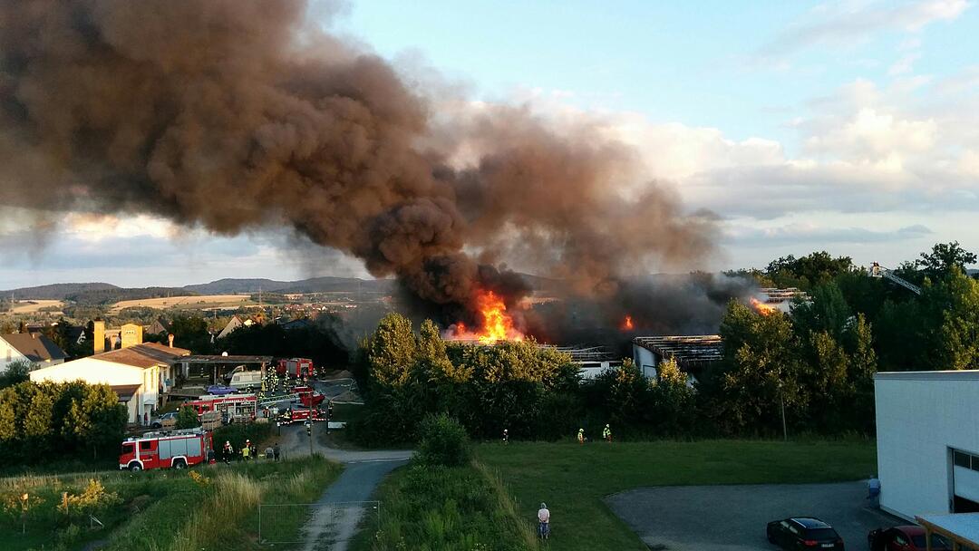 In Marktzeuln ist es in einer Kart-Bahn zu einer Verpuffung gekommen. Ein Mann wurde schwer verletzt.