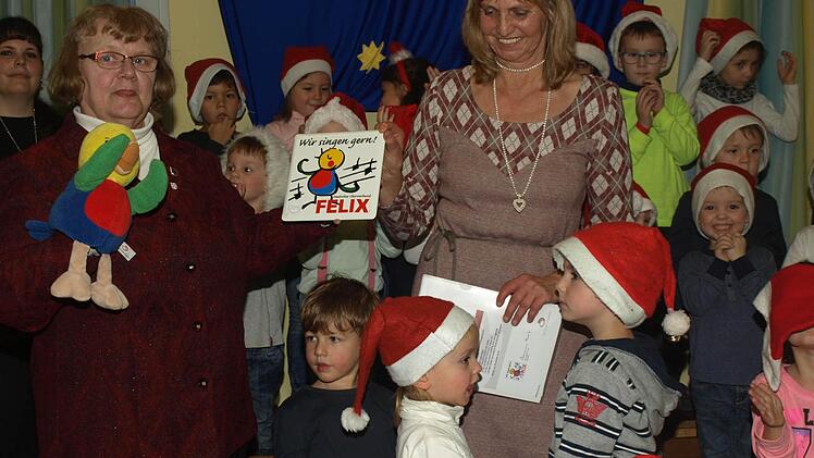 "Felix" für den Kindergarten Eltingshausen. Foto: Stefan Geiger