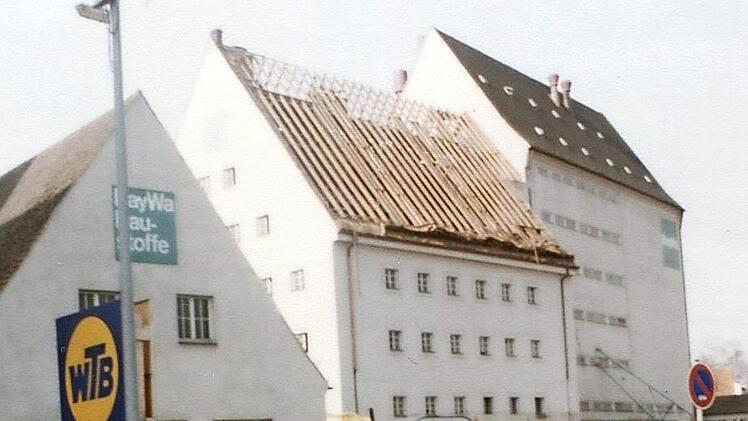 Das Lagerhaus der Baywa steht schon lange nicht mehr.