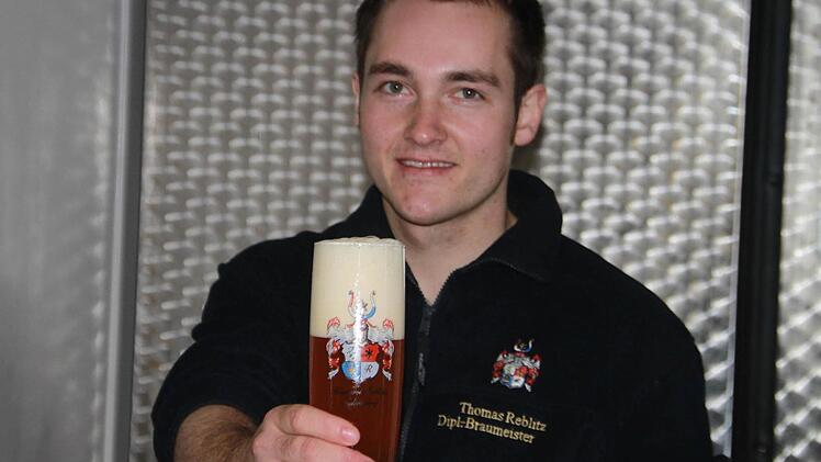 Beim Verkosten eines Pale Ale