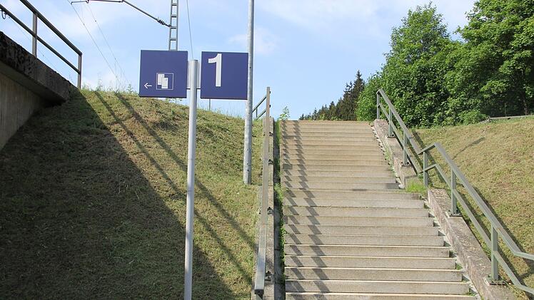 Impressionen vom Bahnhof Förtschendorf - aufgenommen im Sommer 2018. Foto: Andreas Schmitt