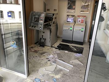 Geldautomat gesprengt