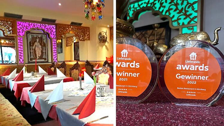 Lieferando-Awards: Inder in Nürnberg siegt zum dritten Mal in Folge - das sind die 10 besten Restaurants