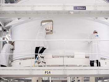 Fertigung der Tr&auml;gerrakete Ariane 6