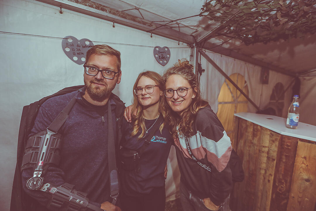 Mit Donny Vox & die Space Brothers, DJ Matze & Franky
