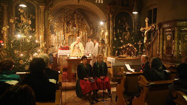 Christmette in St. Moritz. Foto: Franz Galster