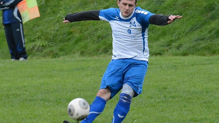 Für Ruslan Zhyvka vom TSV Waldfenster sind Tore eher eine Selbstverständlichkeit als eine fußballerische Sensation. Foto: ssp/Archiv