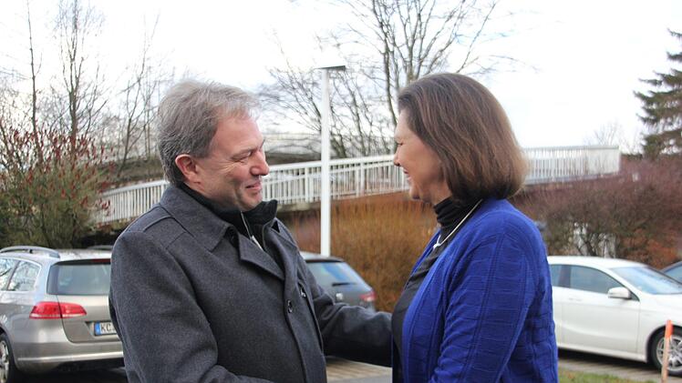 Aigner-Besuch in KronachVeronika Schadeck