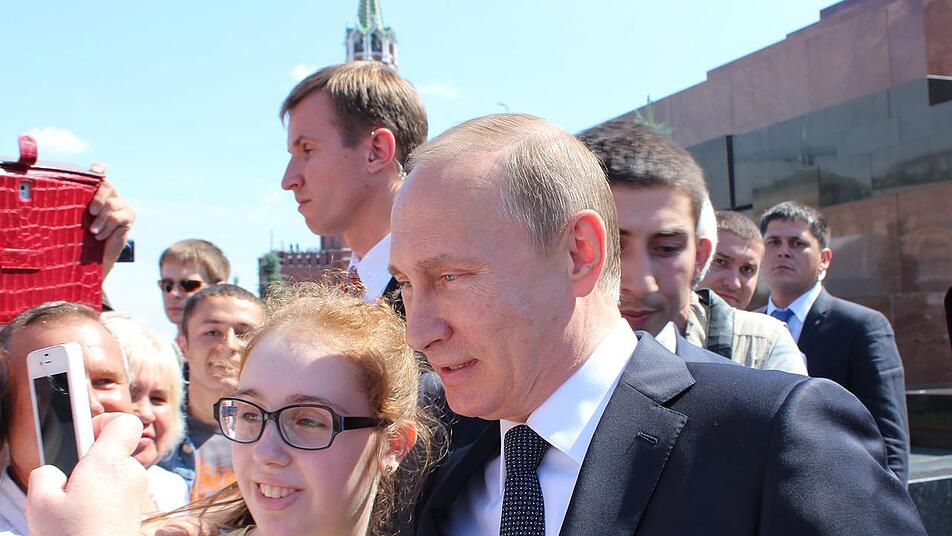 Gibt sich gerne Volksnah: Wladimir Putin.