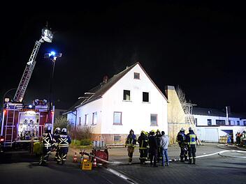 Priesendorf: Leerstehendes Haus in Brand - Kriminalpolizei ermittelt