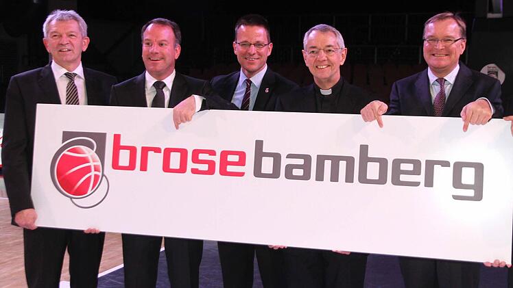 Ab 1. August soll die Erfolgsgeschichte der "Brose Baskets" fortschreiben werden - dann unter dem Namen Brose Bamberg.