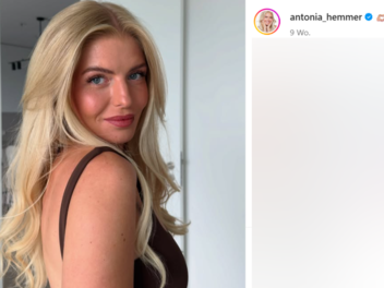 Antonia Hemmer seit Kurzem verliebt - denkt sie schon ans Heiraten?