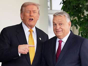 Ungarns Regierungschef Orban im Wei&szlig;en Haus