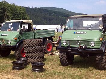 Alles, was ein Unimog braucht: Robustheit ist oberstes Gebot bei diesen motorisierten Arbeitstieren. Fotos: Sebastian Schmitt-Mathea