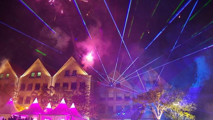 Auftakt zu "Kronach leuchtet 2018". Foto: Heike Schülein