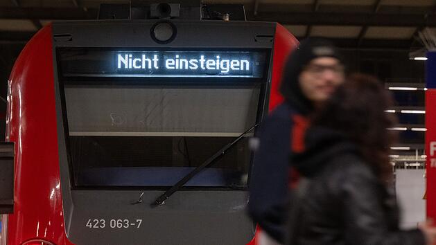 Warnstreik bei der Bahn hat begonnen