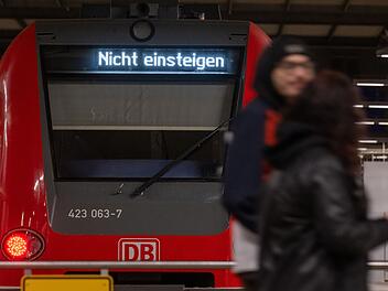 Warnstreik bei der Bahn hat begonnen