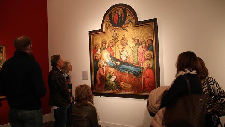 Die Münnerstädter Marientod-Darstellung. Foto: Heike Beudert