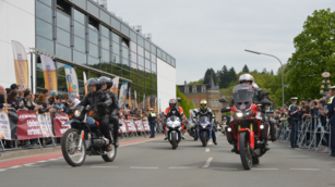 Die Motorradsternfahrt 2025 in Kulmbach: Korso