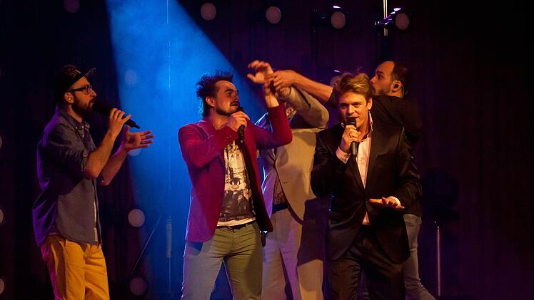 "Viva Voce" beim Gastspiel in der Gerold-Strobel-Halle in Bad Rodach.Foto: Jochen Berger