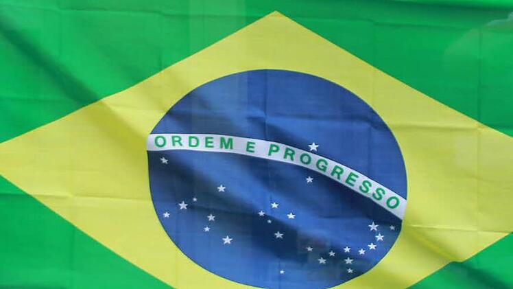 Die Flagge Brasiliens