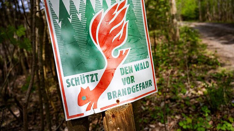 Würzburg: Waldbrandgefahr