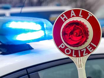 Polizeikontrolle an A73 - Heroin entdeckt