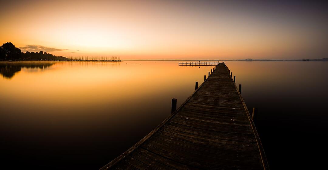 Sonnenaufgang am Steinhuder Meer