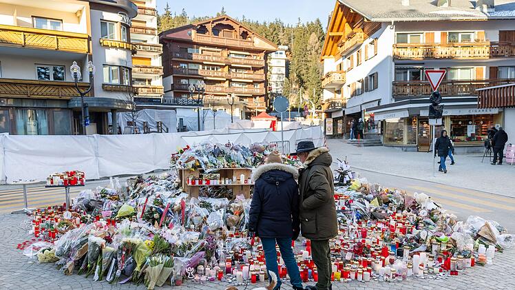 Nach dem t&ouml;dlichen Brand in Crans-Montana