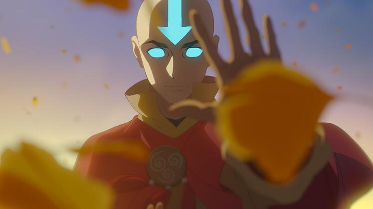 Eric Nam ist als Stimme des erwachsenen Aang in "Avatar Aang: The Last Airbender" auf Paramount+ zu h&ouml;ren.