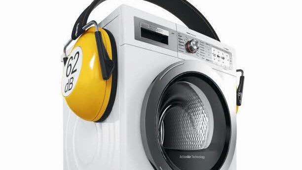 Diese Waschmaschine hört keine Musik - sie soll leiser sein als ihre Vorgänger Foto: Robert Bosch Hausgeräte/dpa