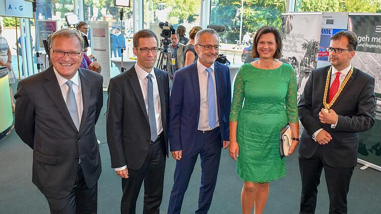 Festakt "100 Jahre Bamberger Verfassung" in der Konzert- und Kongresshalle am 24. Juli 2019. Foto: Ronald Rinklef