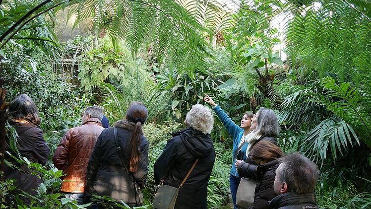 Führung.Foto: Botanischer Garten der FAU.