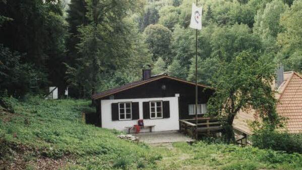 Die Diensthütte im Bärental Foto: Bergwacht