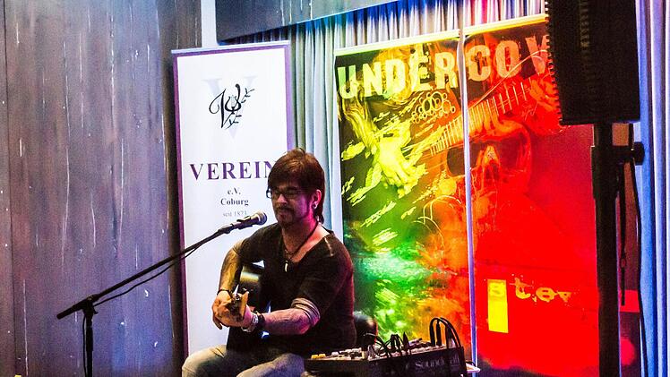 Steve Rödel gastierte in der Reihe "Music vision" in Coburg.Foto: Jochen Berger