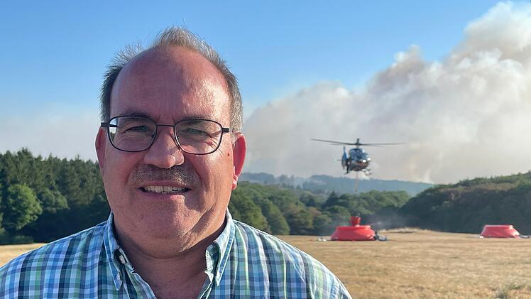 Waldbrand im H&uuml;rtgenwald
