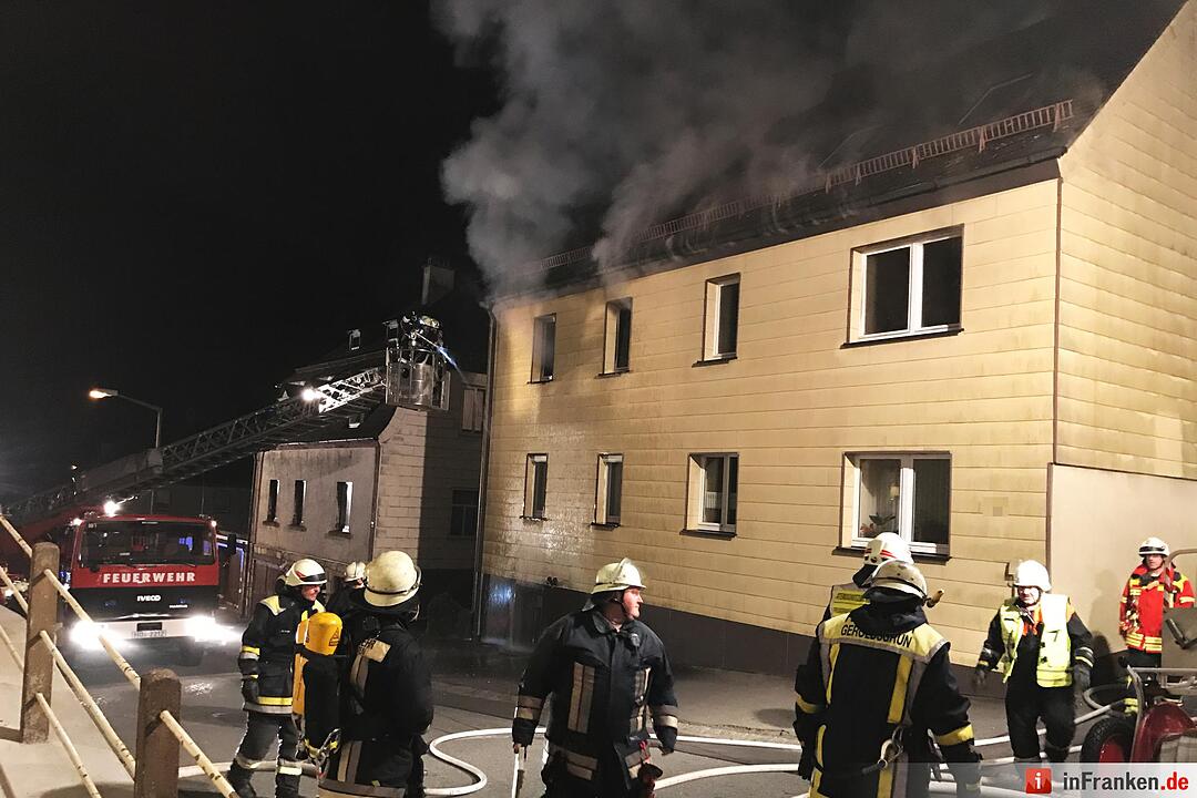 Mann stirbt bei Brand in Geroldsgrün
