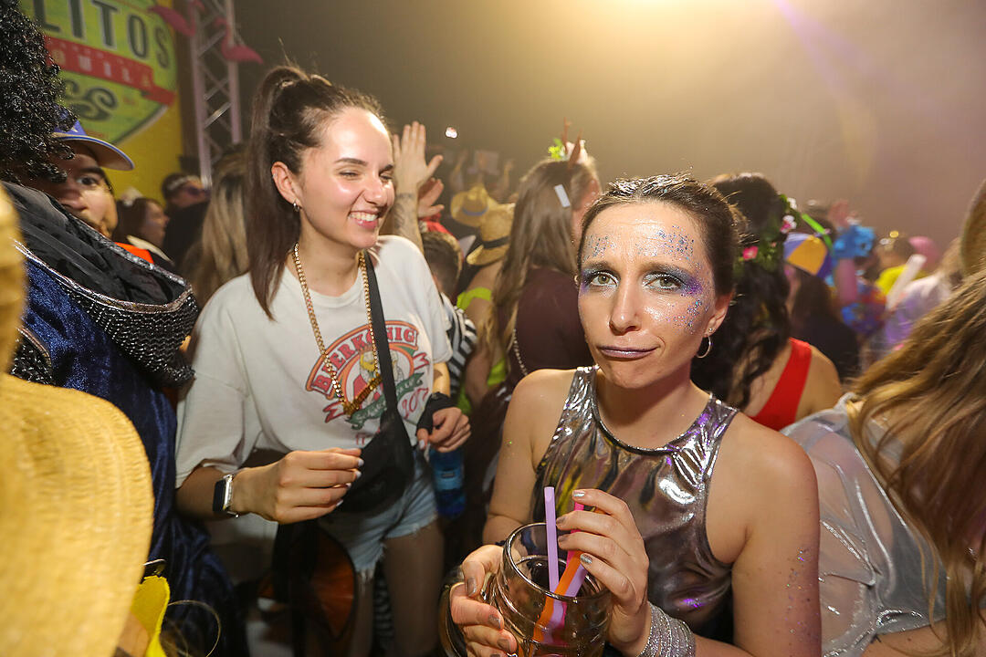 Beste Partystimmung in der Stadthalle